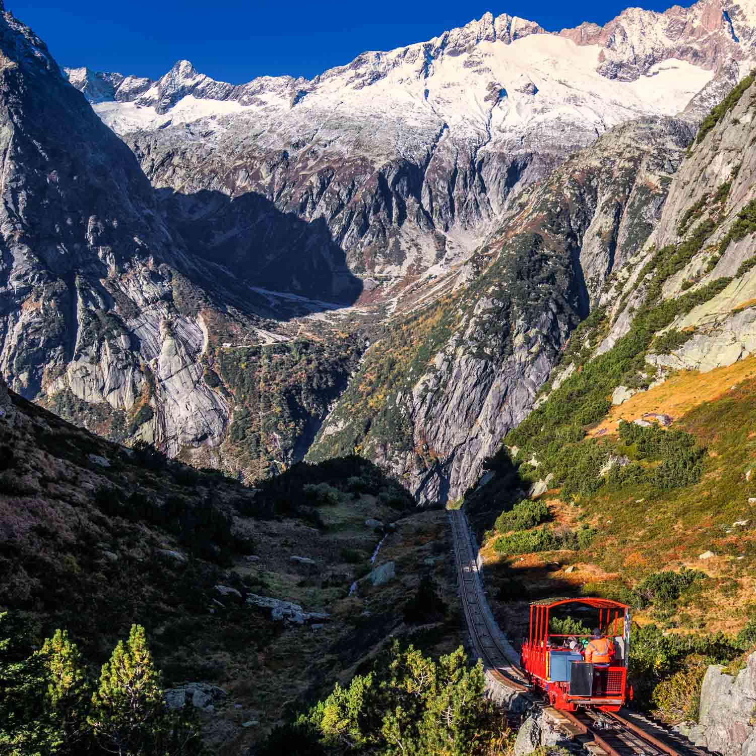 Gelmer Funicular — Switzerland