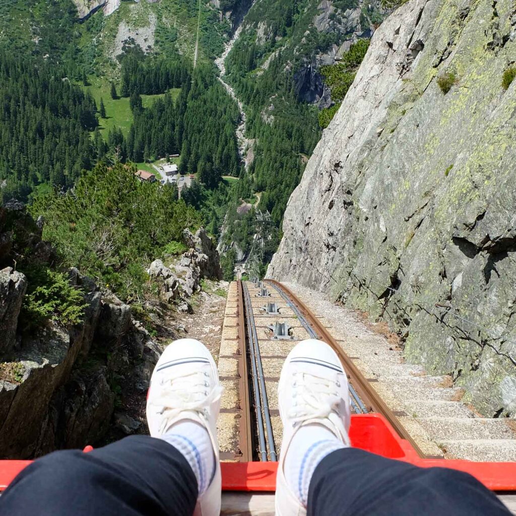 Gelmer Funicular — Switzerland