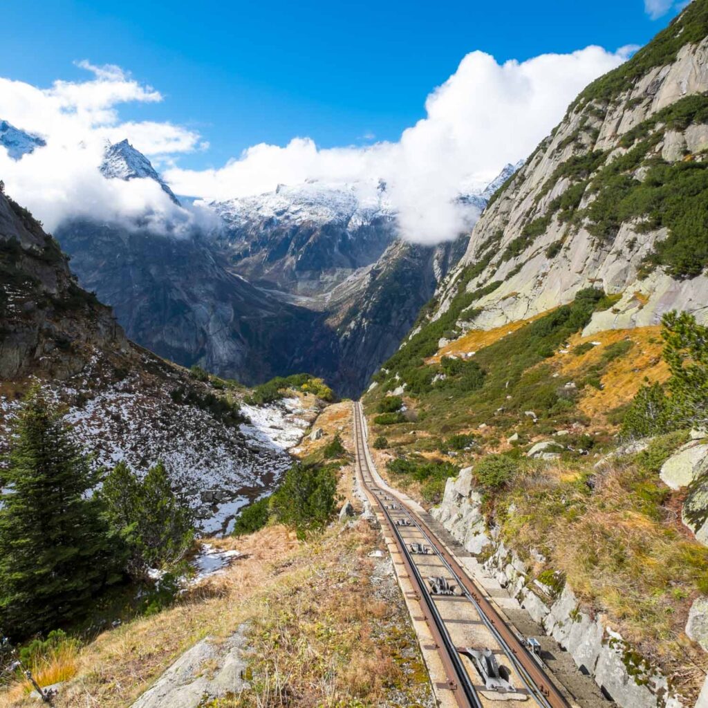 Gelmer Funicular — Switzerland