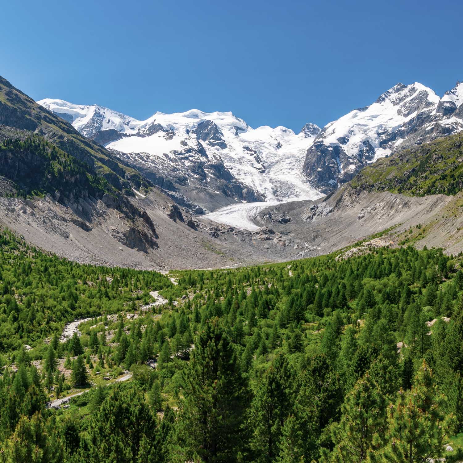 Morteratsch Glacier — Switzerland