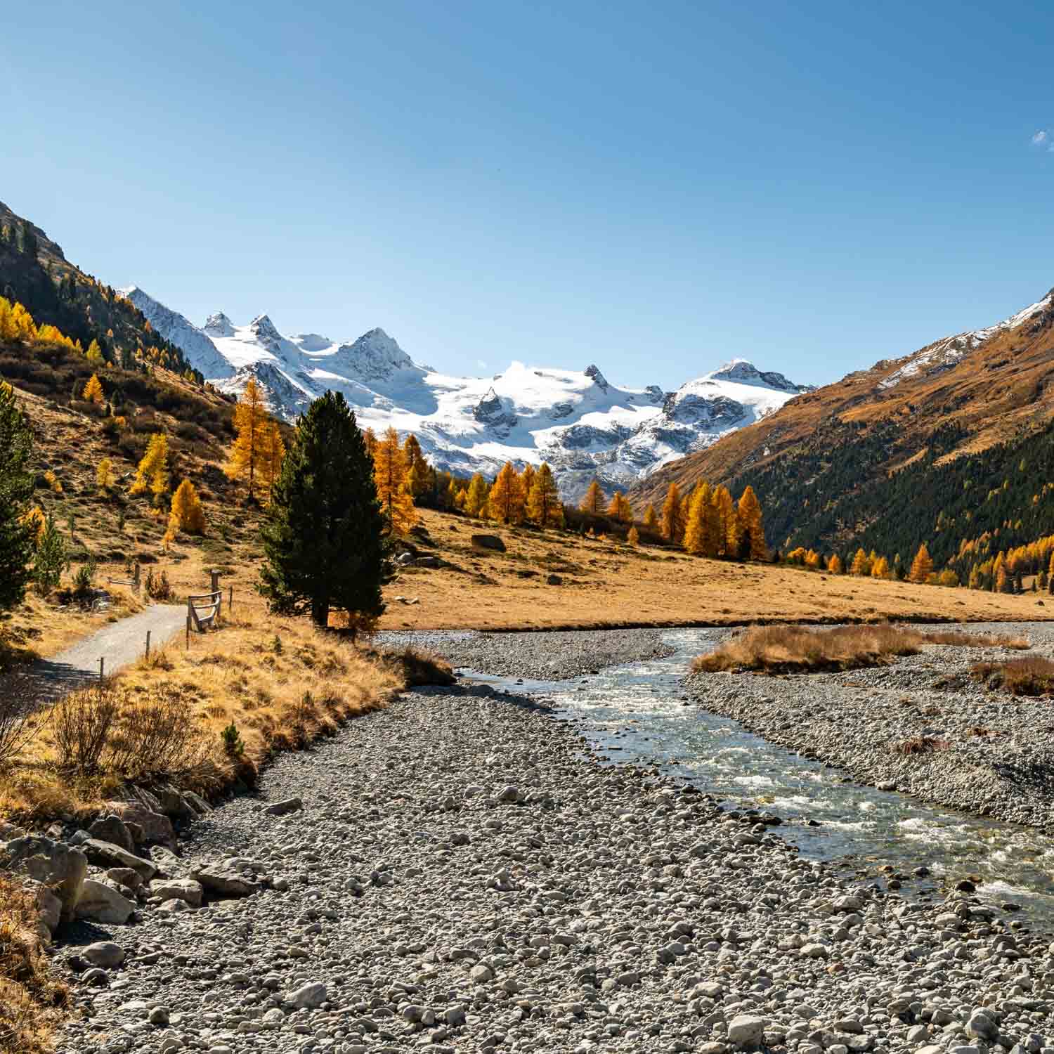 Roseg Glacier — Switzerland