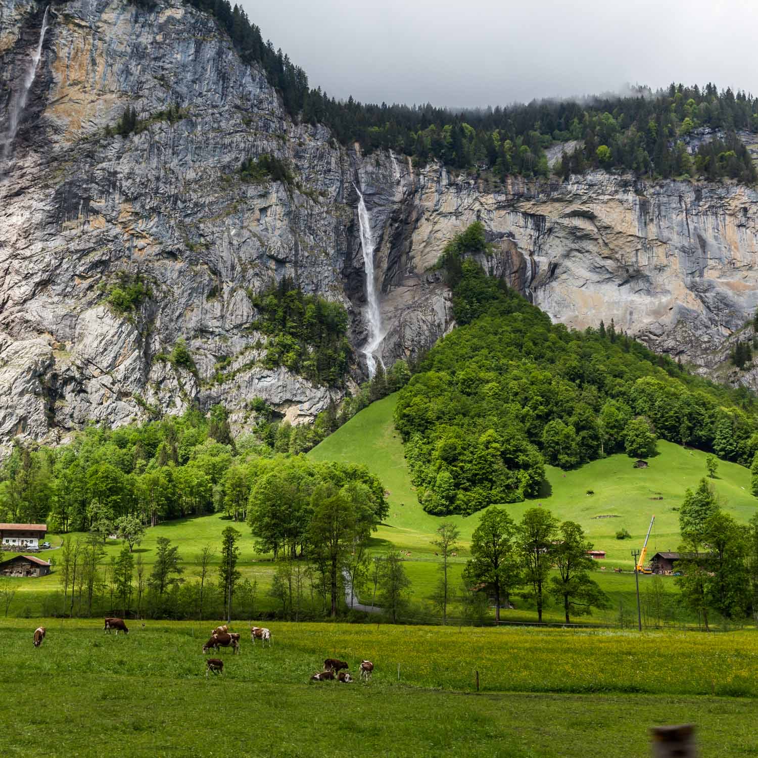 Spissbach Waterfall — Switzerland