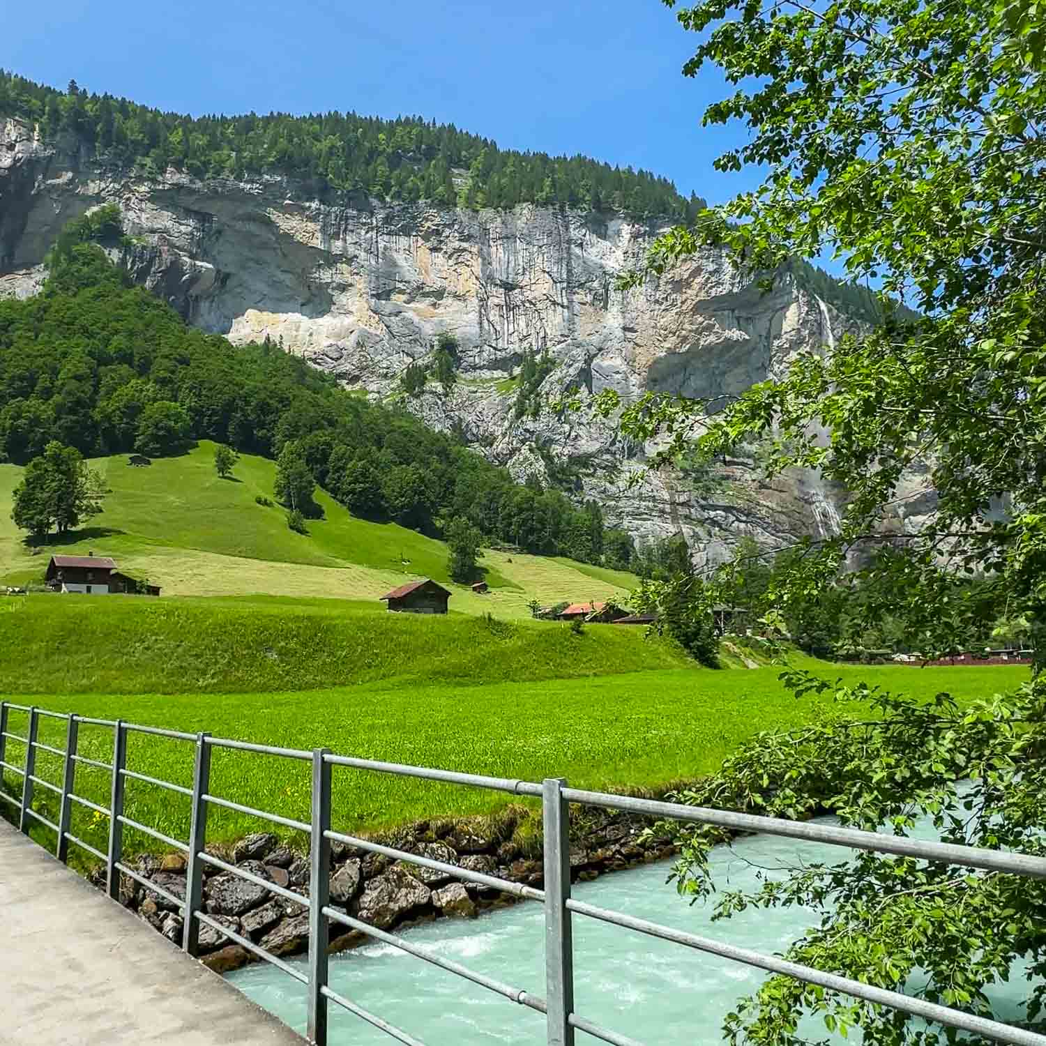 Viewpoint Weisse Lütschine — Switzerland