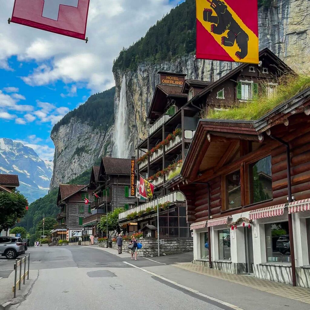 Village Road Lauterbrunnen — Switzerland