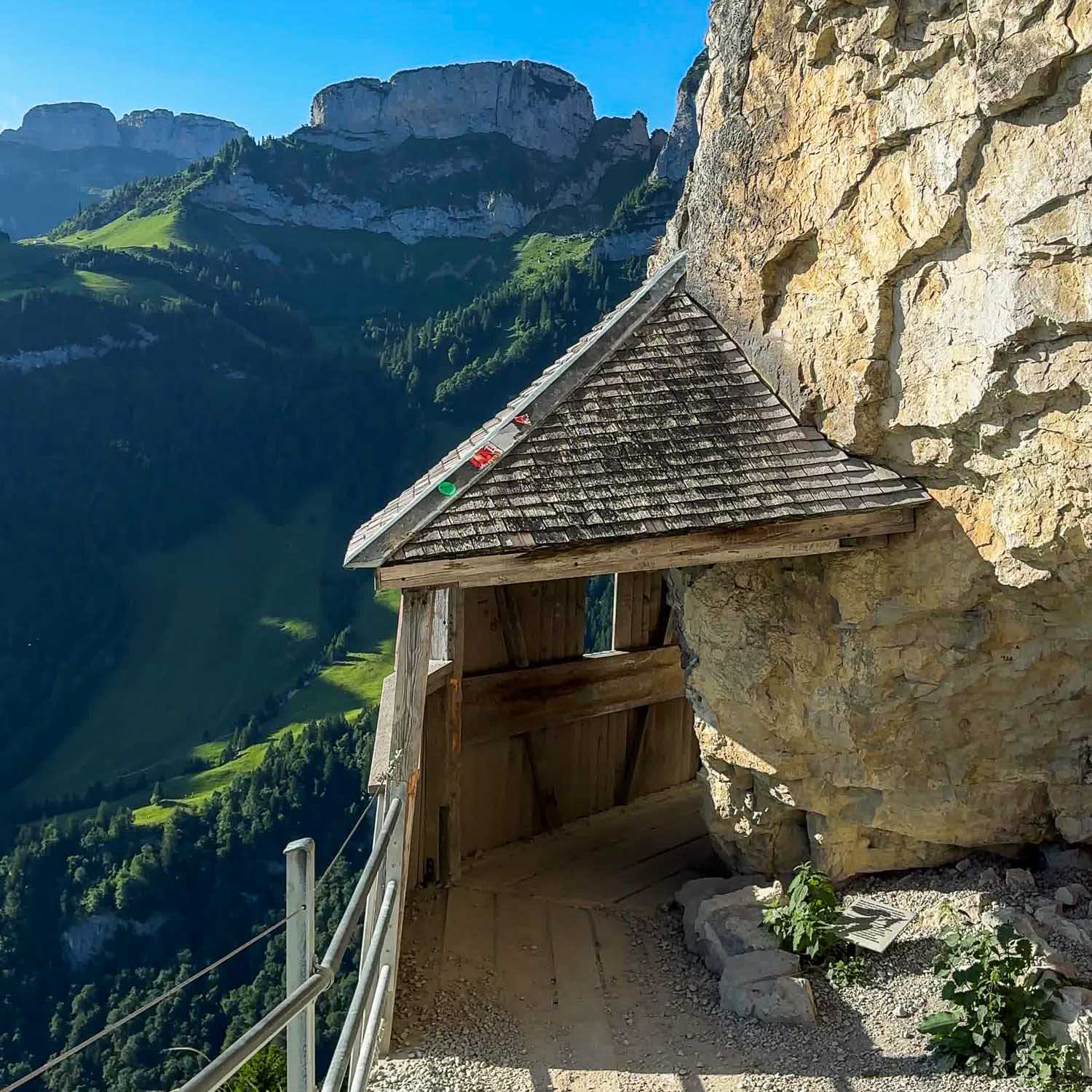 Rock Wildkirchli — Switzerland