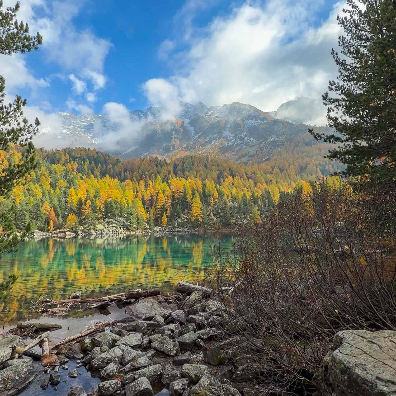 Mountain View Lago di Saoseo — Switzerland