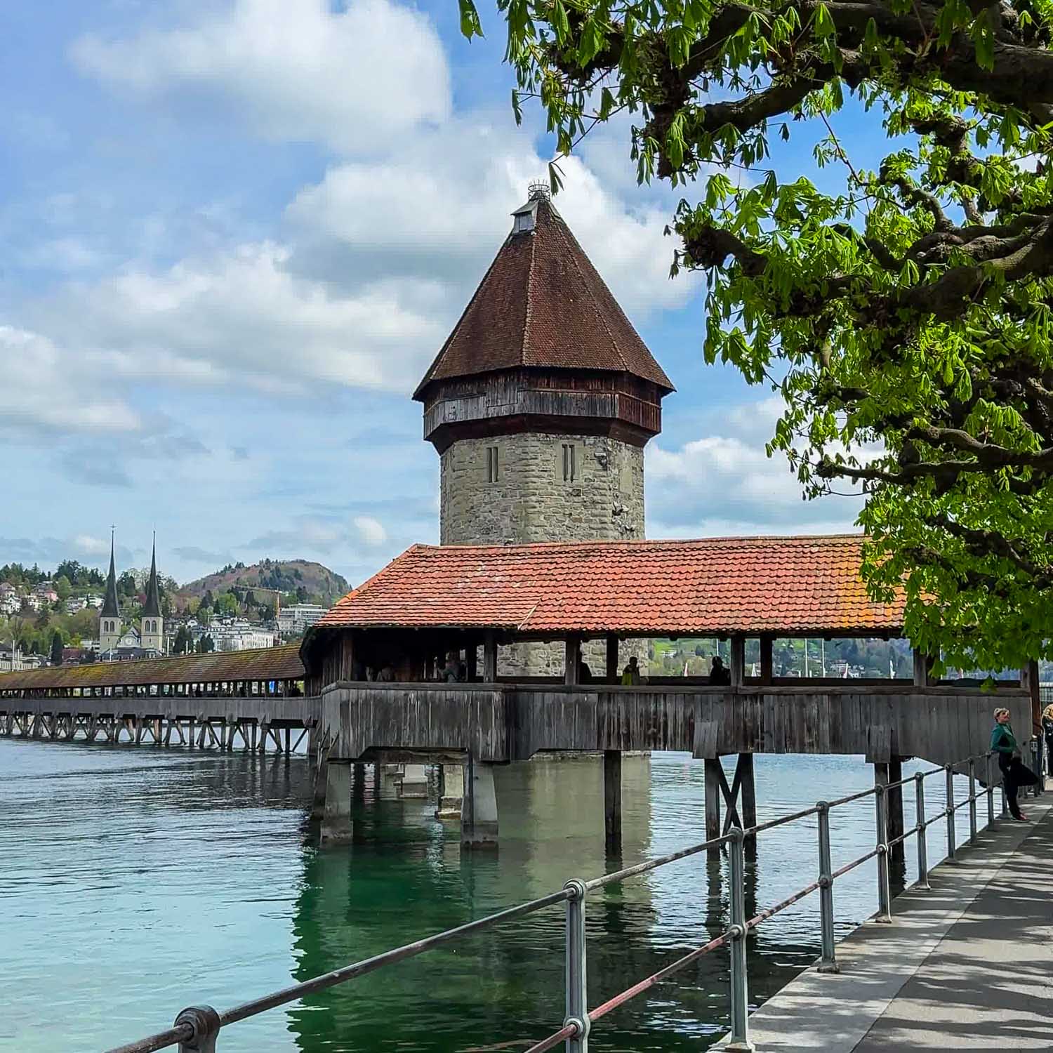 Chapel Bridge South Side — Switzerland