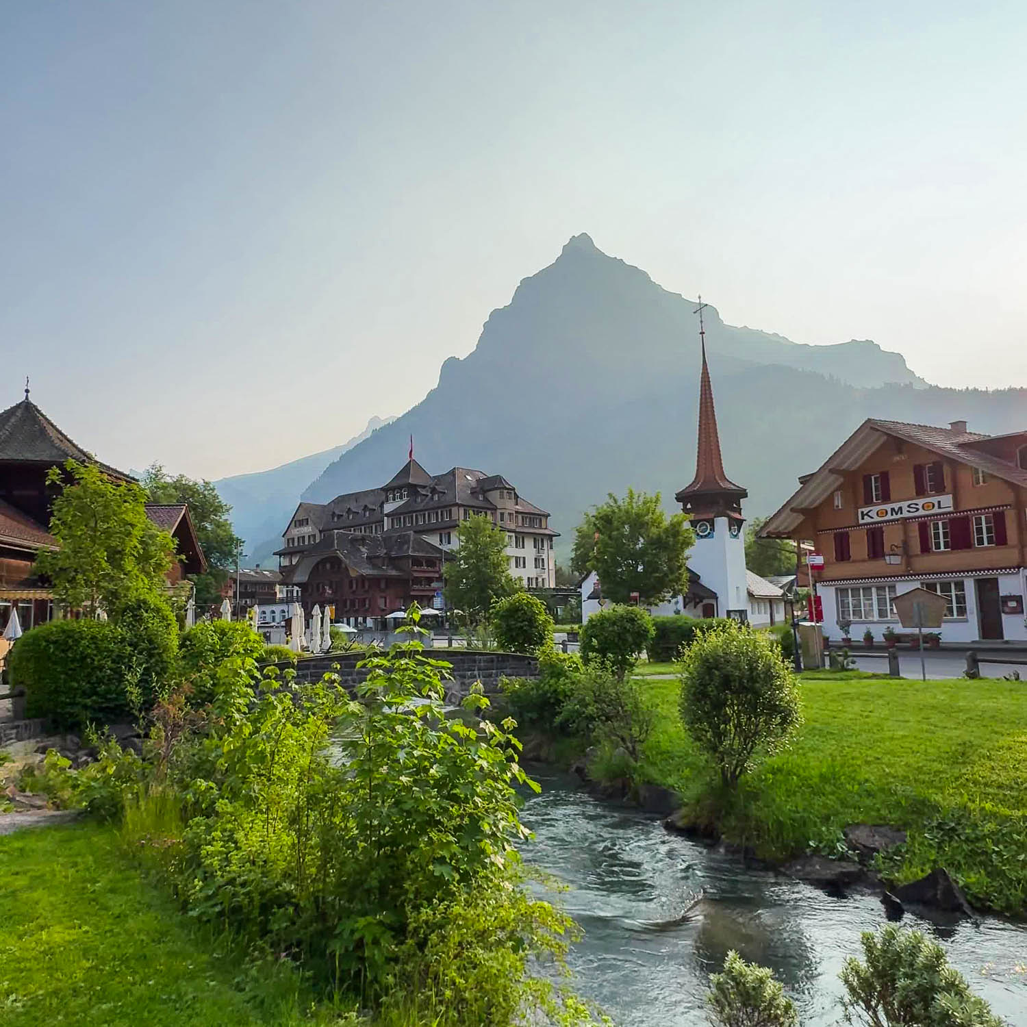 Kander Valley Church Meadow — Switzerland