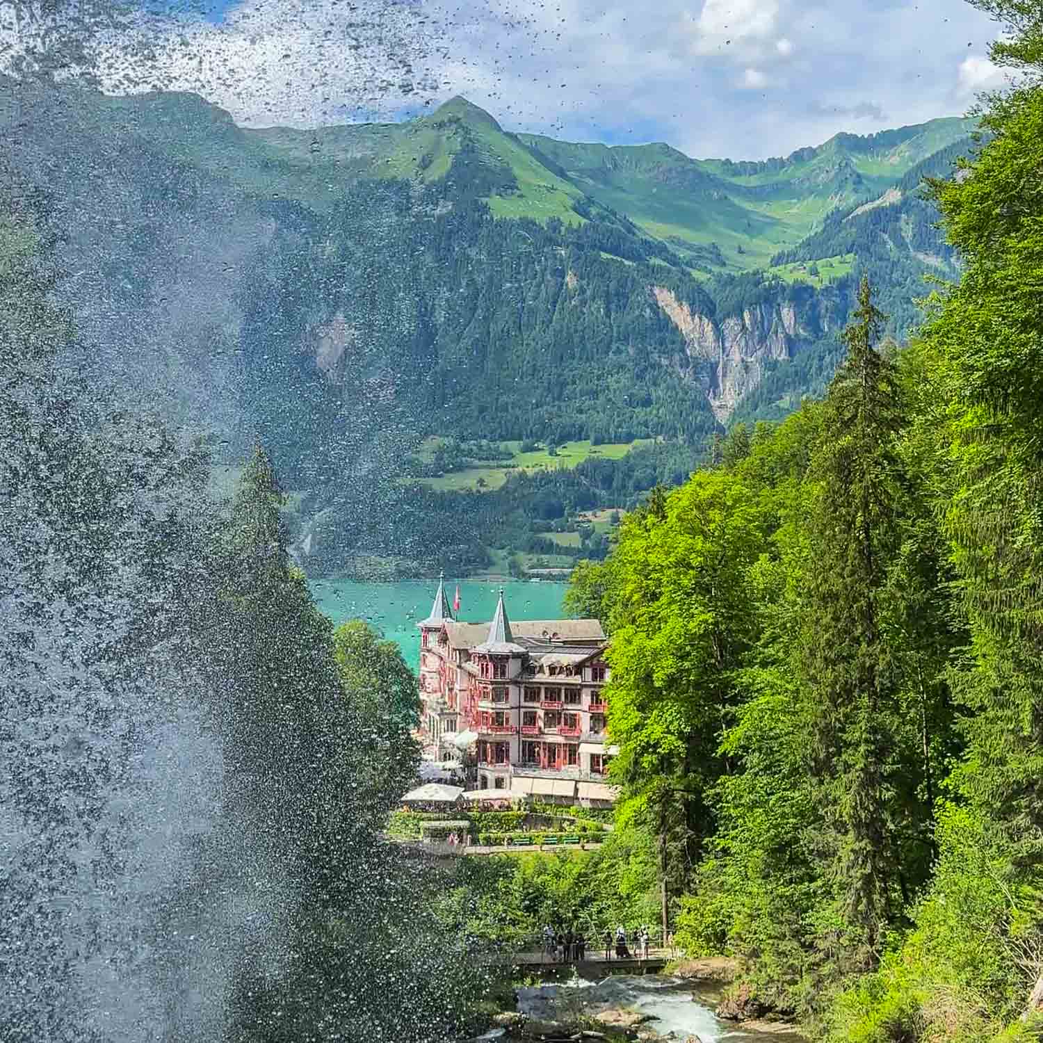 Hotel View Giessbach Falls — Switzerland