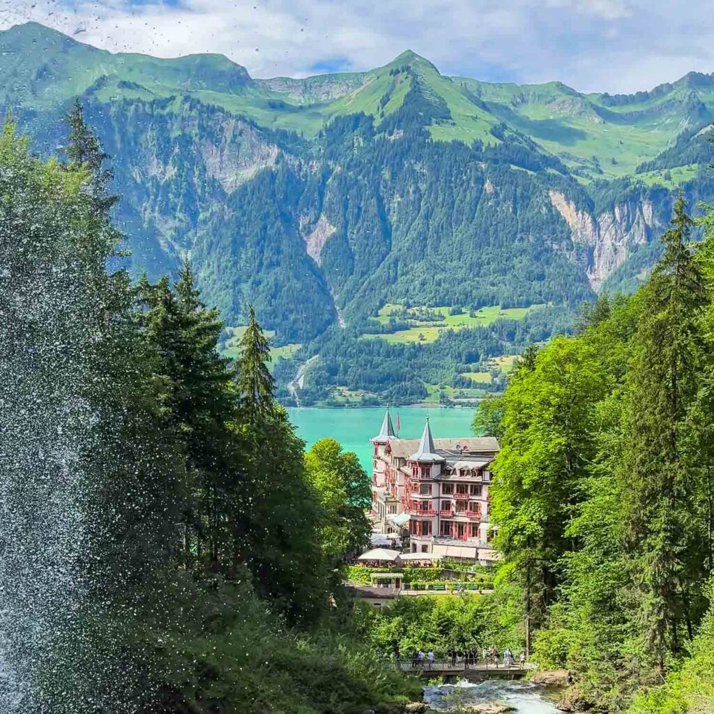 Hotel View Giessbach Falls — Switzerland