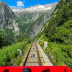 Ride View Alps Gelmer Funicular — Switzerland