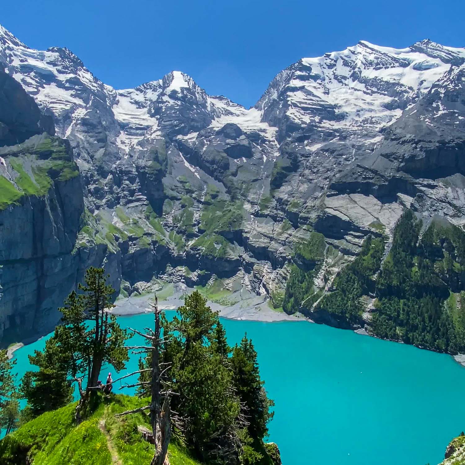 Rock Path Panorama — Switzerland