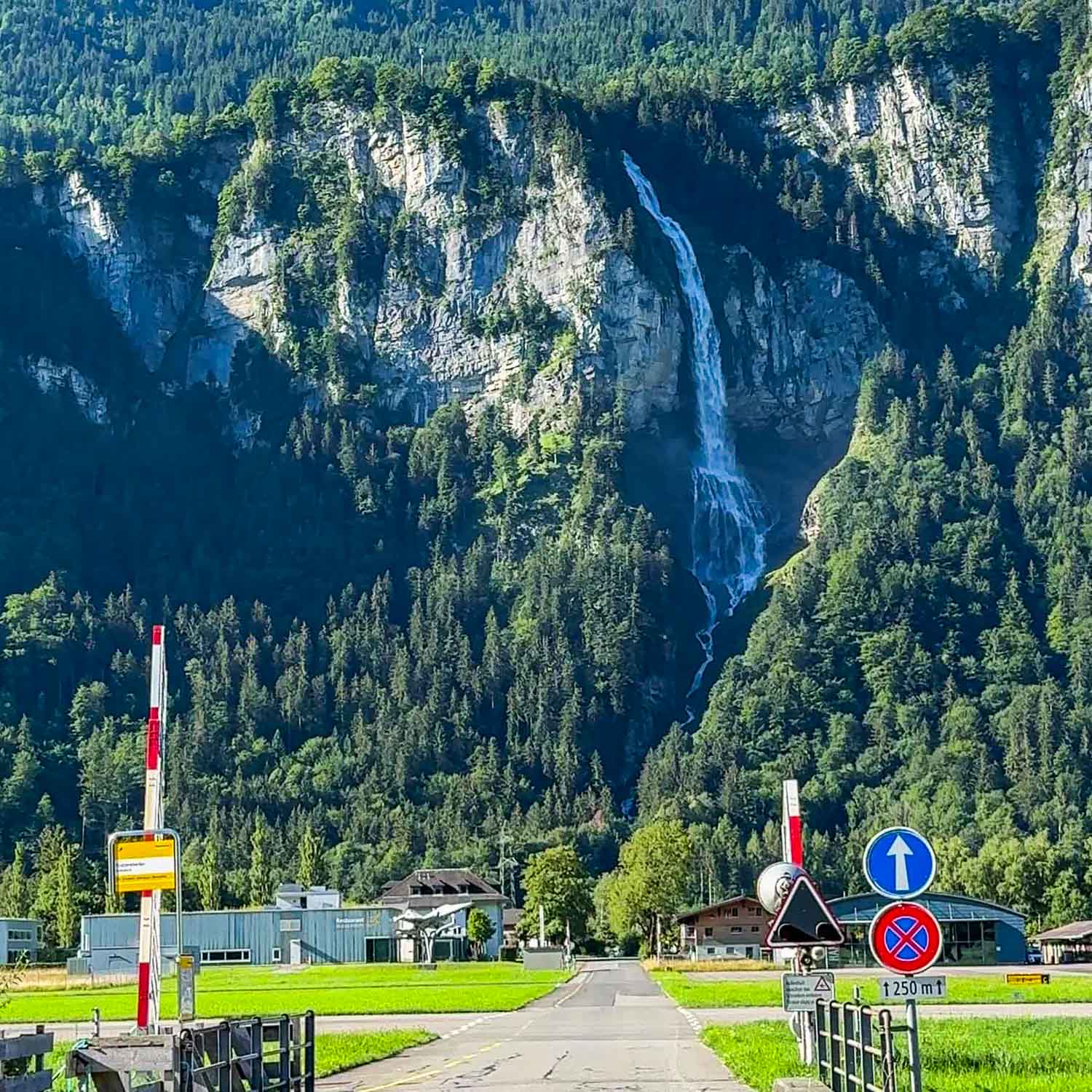 Viewpoint Oltschibach Falls — Switzerland