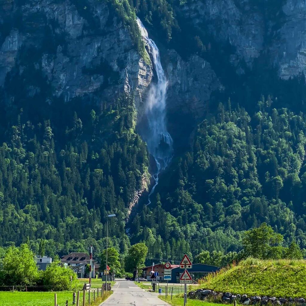 Viewpoint Oltschibach Falls — Switzerland