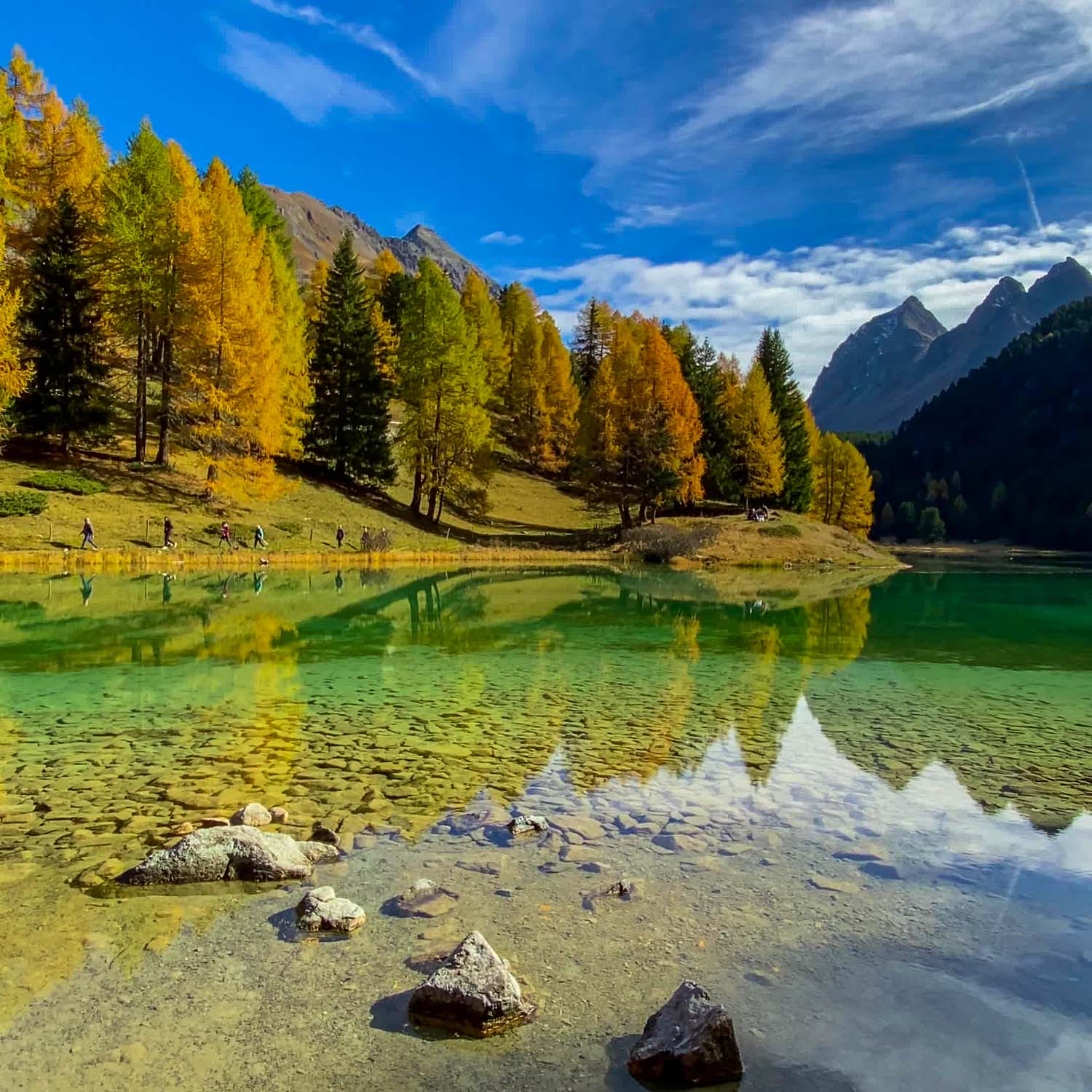Viewpoint Lake Palpuogna — Switzerland