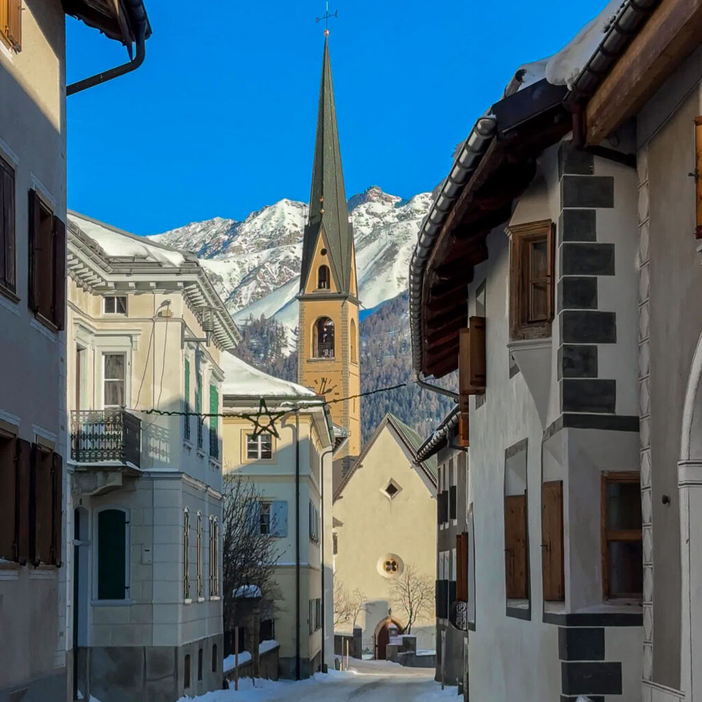 Village Lane S-chanf — Switzerland