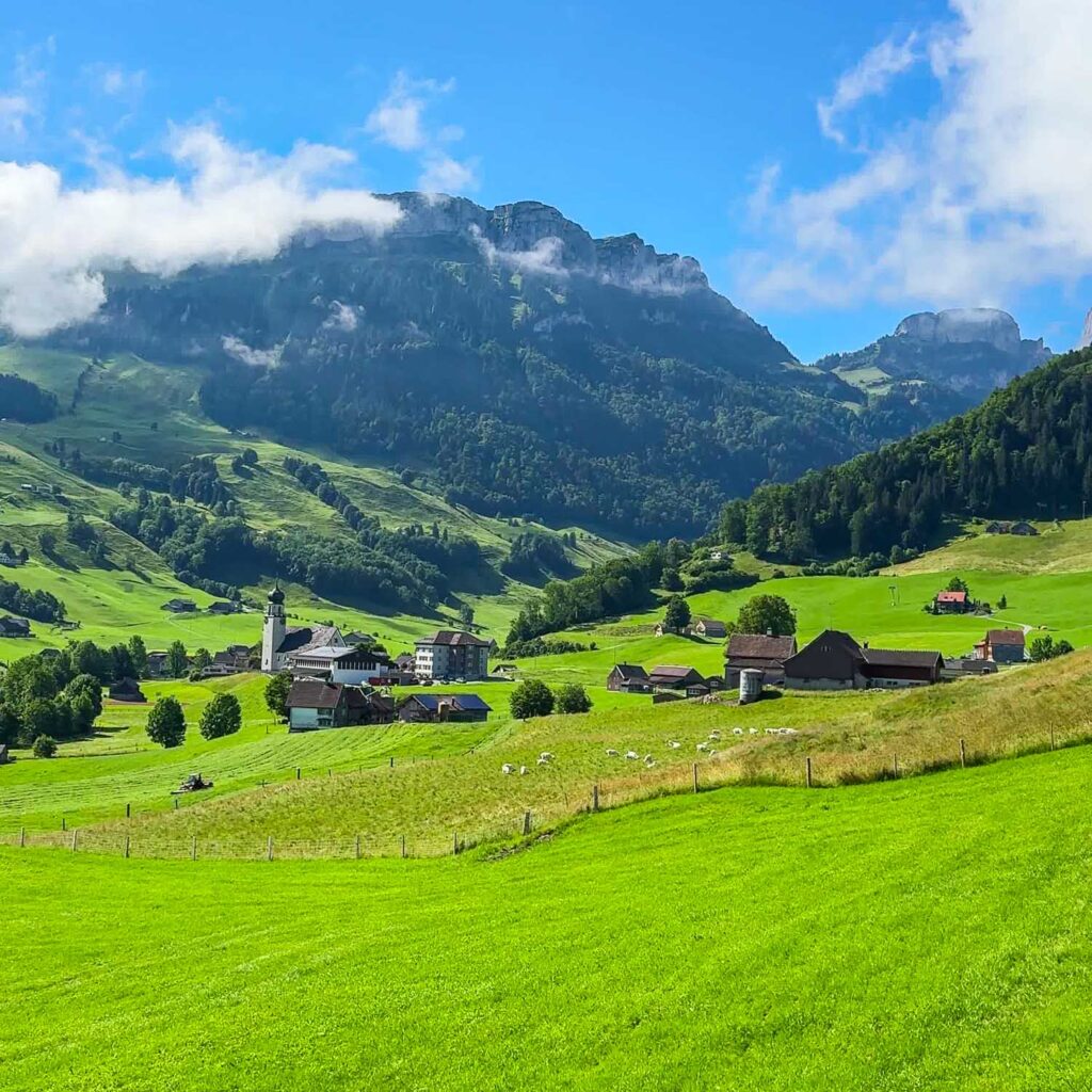 Triebernstrasse Panoramic View — Switzerland