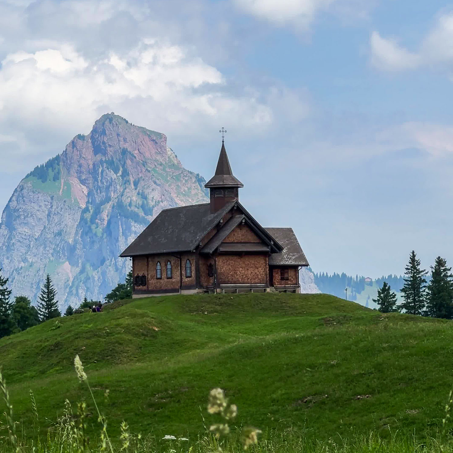 Viewpoint Chapel Maria Hilf — Switzerland