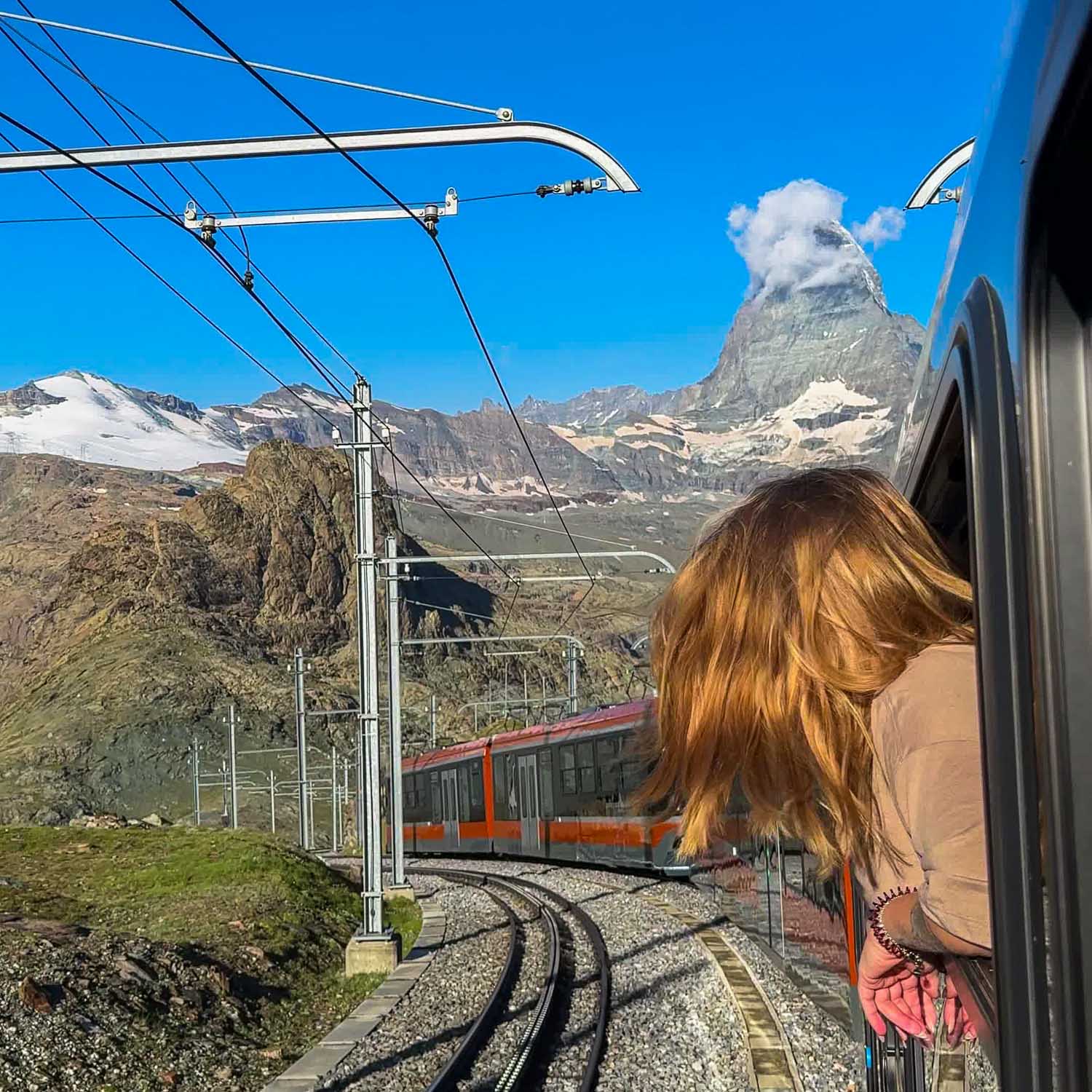 Train View Gornergrat — Switzerland