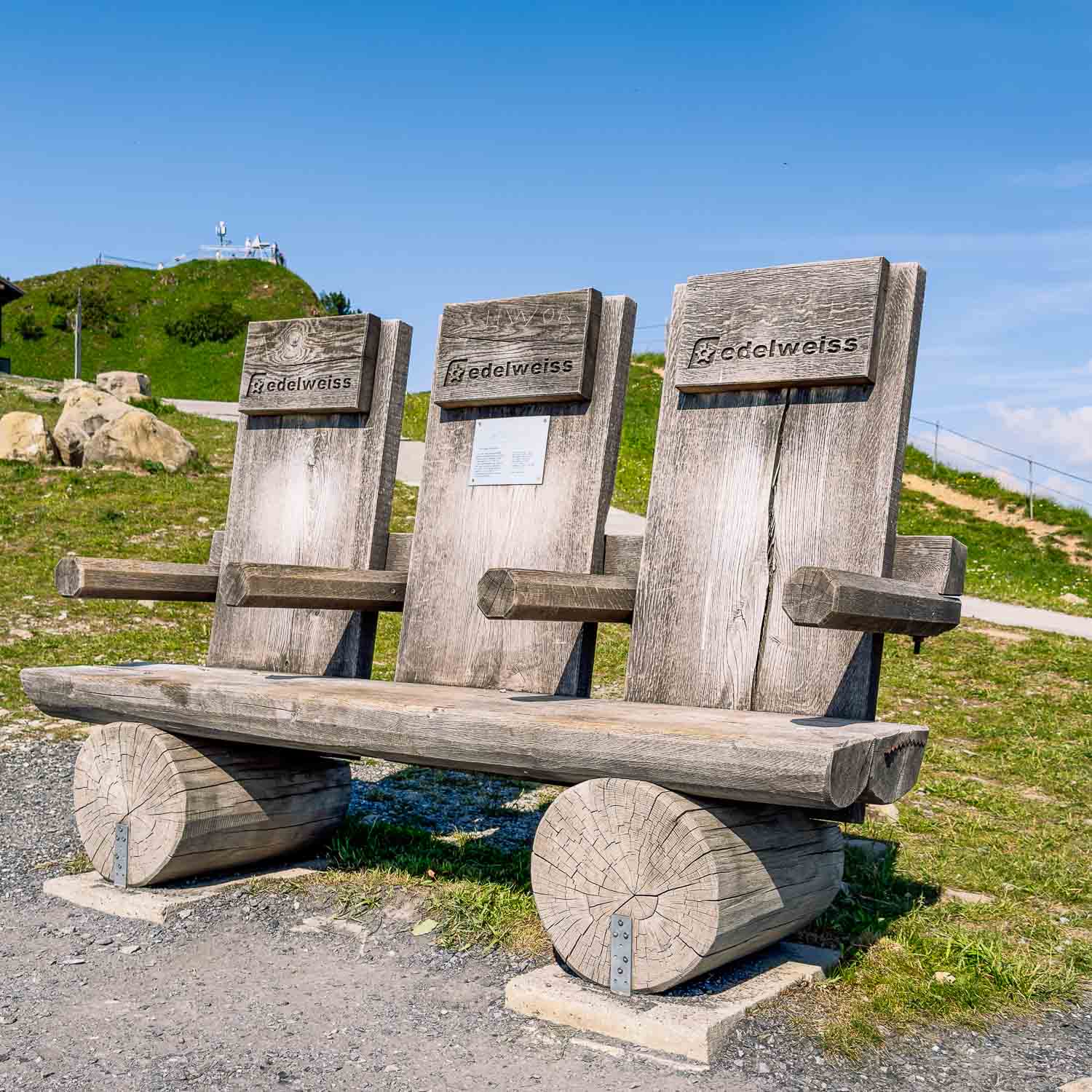 Stanserhorn Panorama Bench — Switzerland