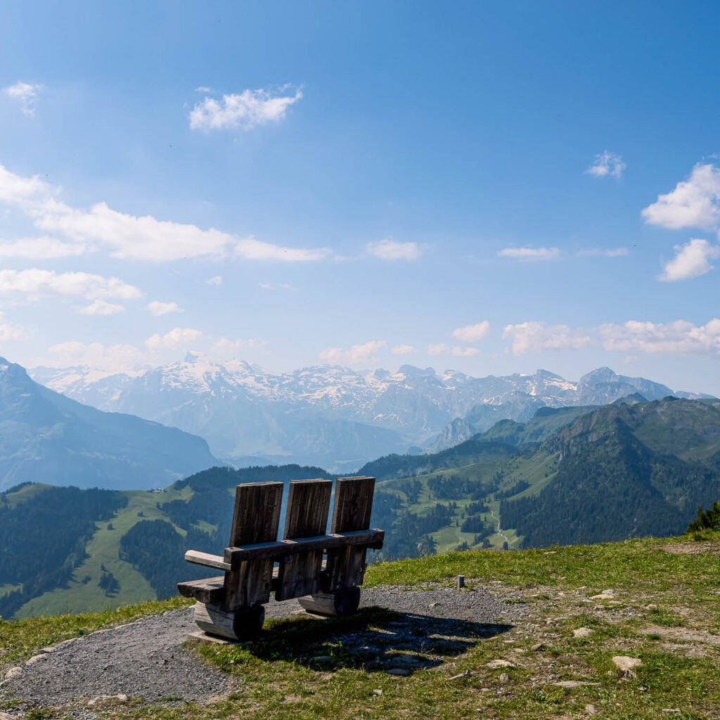 Stanserhorn Panorama Bench — Switzerland