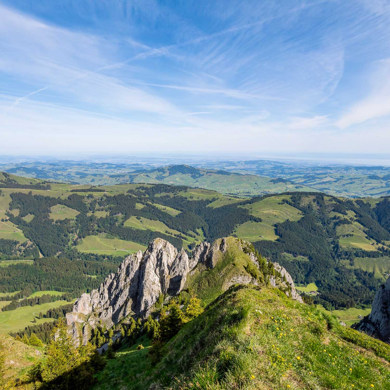 Rock Plateau Schäfler View — Switzerland